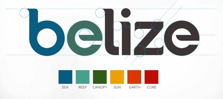 new Belize tourist logo design