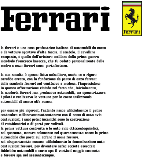 Making typeface from the Ferrari logo by Margarit Ralev on Mar 6 