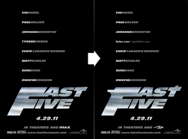Redesigning The Fast Five Logo For 5 Mins