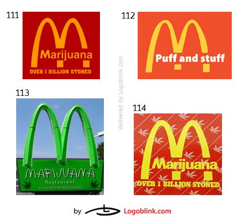 fast food restaurant chain logo mania