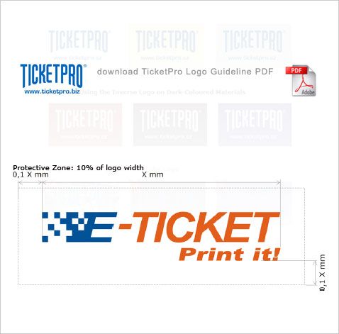 ticketpro logo guidelines
