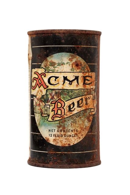 Beer book Acme Brewing Company 1950s beer logo