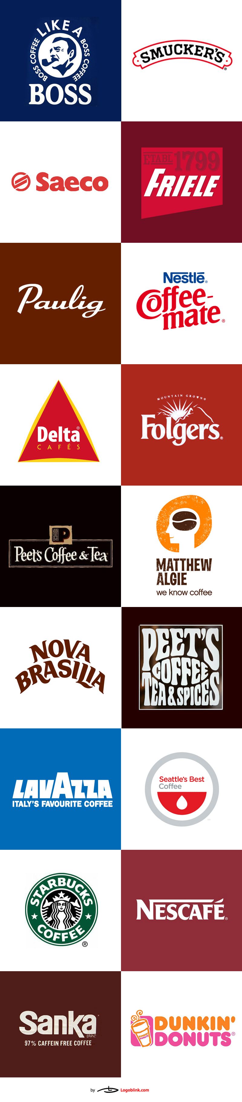 36 Famous coffee logos from around the world - Logoblink.com