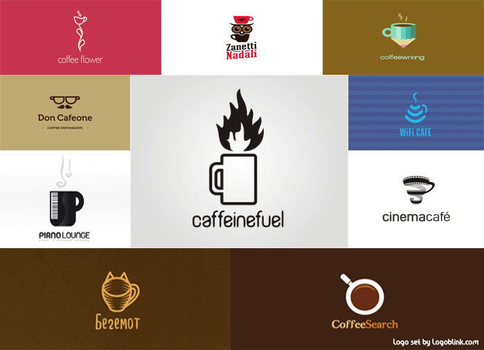 famous coffee shops logos