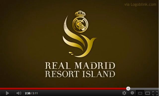 Fc Real Madrid Logo As An Island Logoblink Com