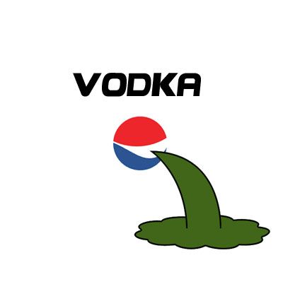 pepsi logo spoof vodka