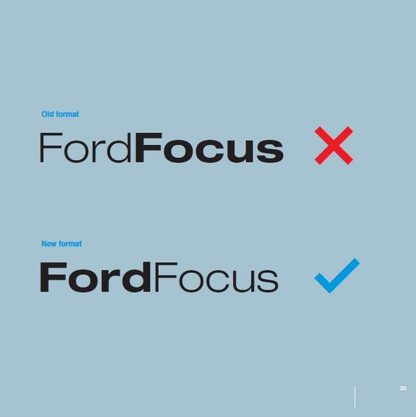 Ford branding guidelines #3